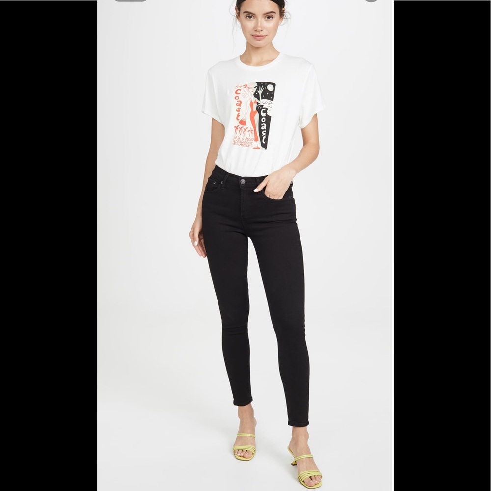Like New Agolde Sophie high rise ankle jean